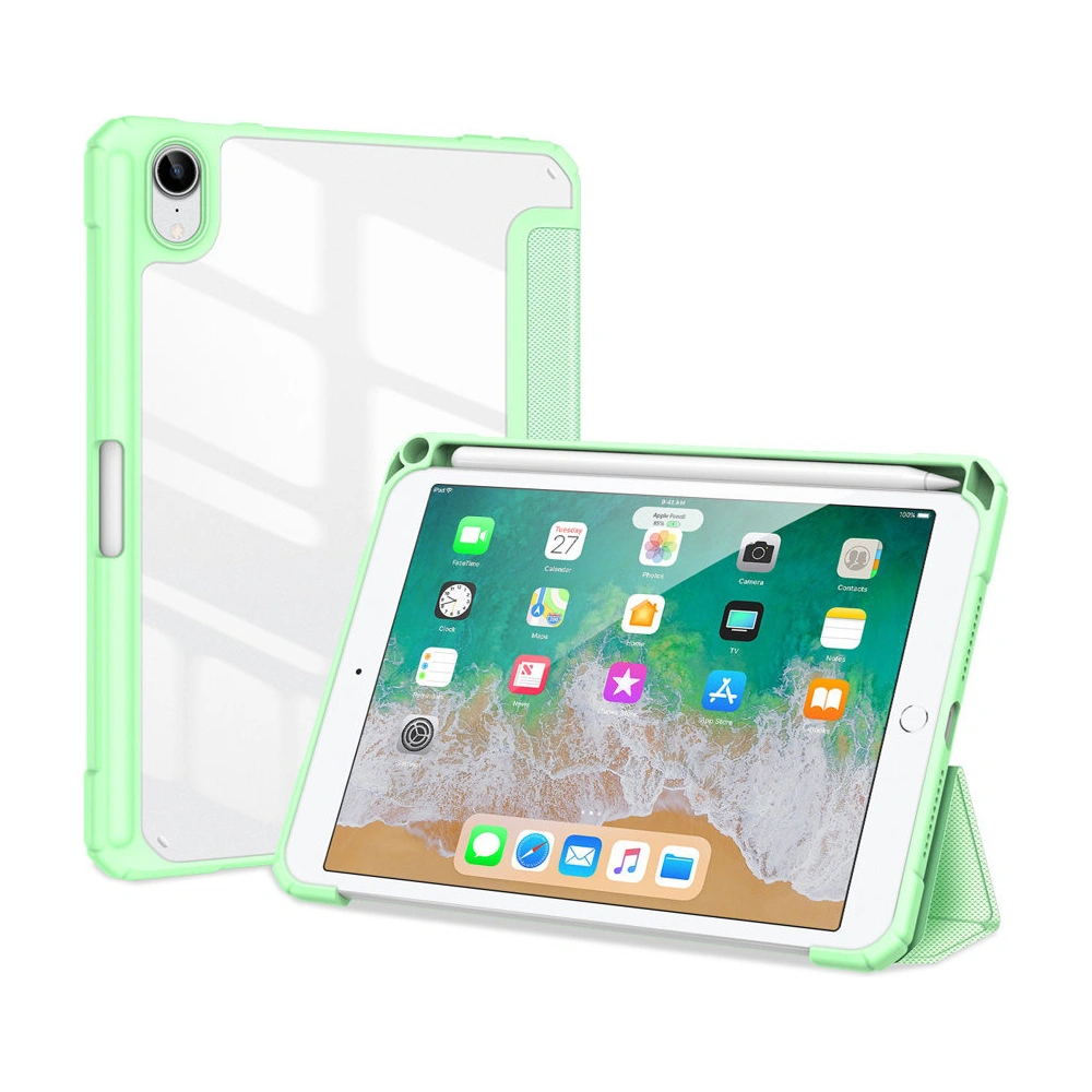 Wholesale Dux Ducis Toby Apple iPad mini 2021 (6. gen) / iPad mini 8.3" 2024 7gen Pencil holder green - DDS740 - {ean13} - Hurt