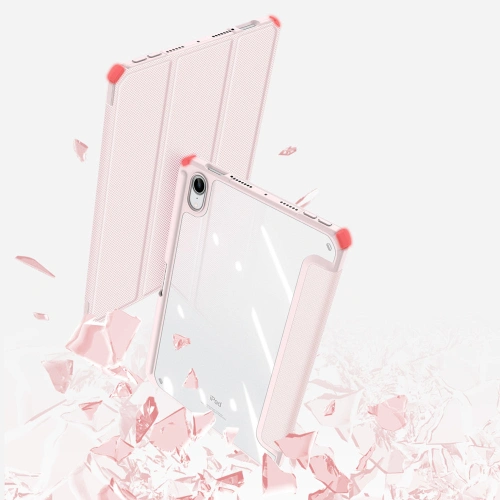 Etui Dux Ducis Toby Apple iPad mini 2021 (6. generacji) / iPad mini 8.3" 2024 (7. generacji) Pencil holder różowy