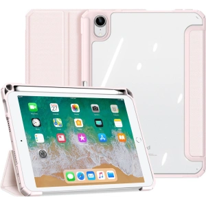 Hurtownia GSM - Dux Ducis Toby tok Apple iPad mini 2021 (6. generációs) / iPad mini 8.3" 2024 7gen Ceruza tartó rózsaszín - DDS741 - {ean13} - Hurt