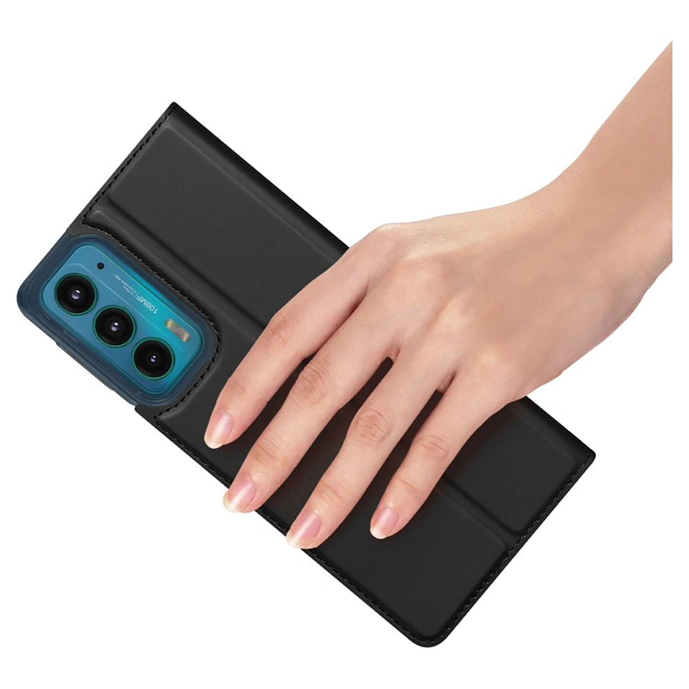 Hurtownia GSM - Etui Dux Ducis Skin Pro Motorola Moto Edge 20 černé - DDS744 - {ean13} - Hurt