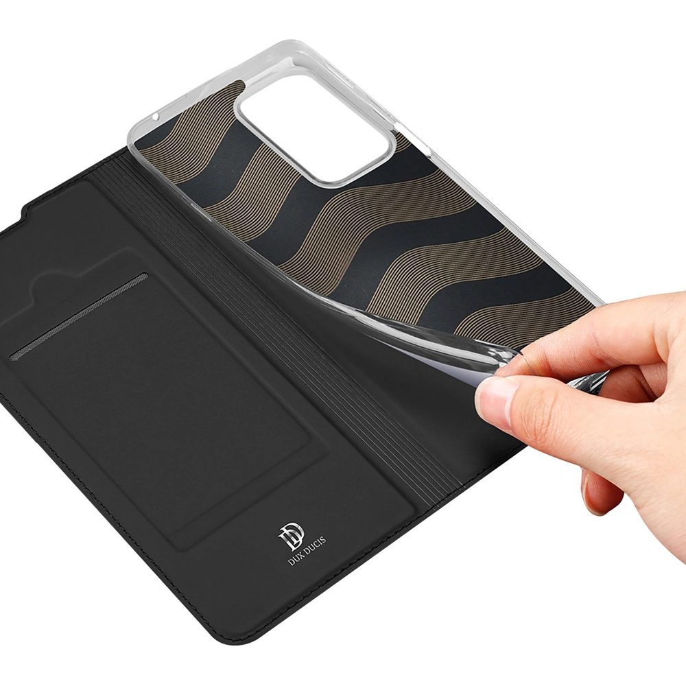 Hurtownia GSM - Etui Dux Ducis Skin Pro Motorola Moto Edge 20 černé - DDS744 - {ean13} - Hurt