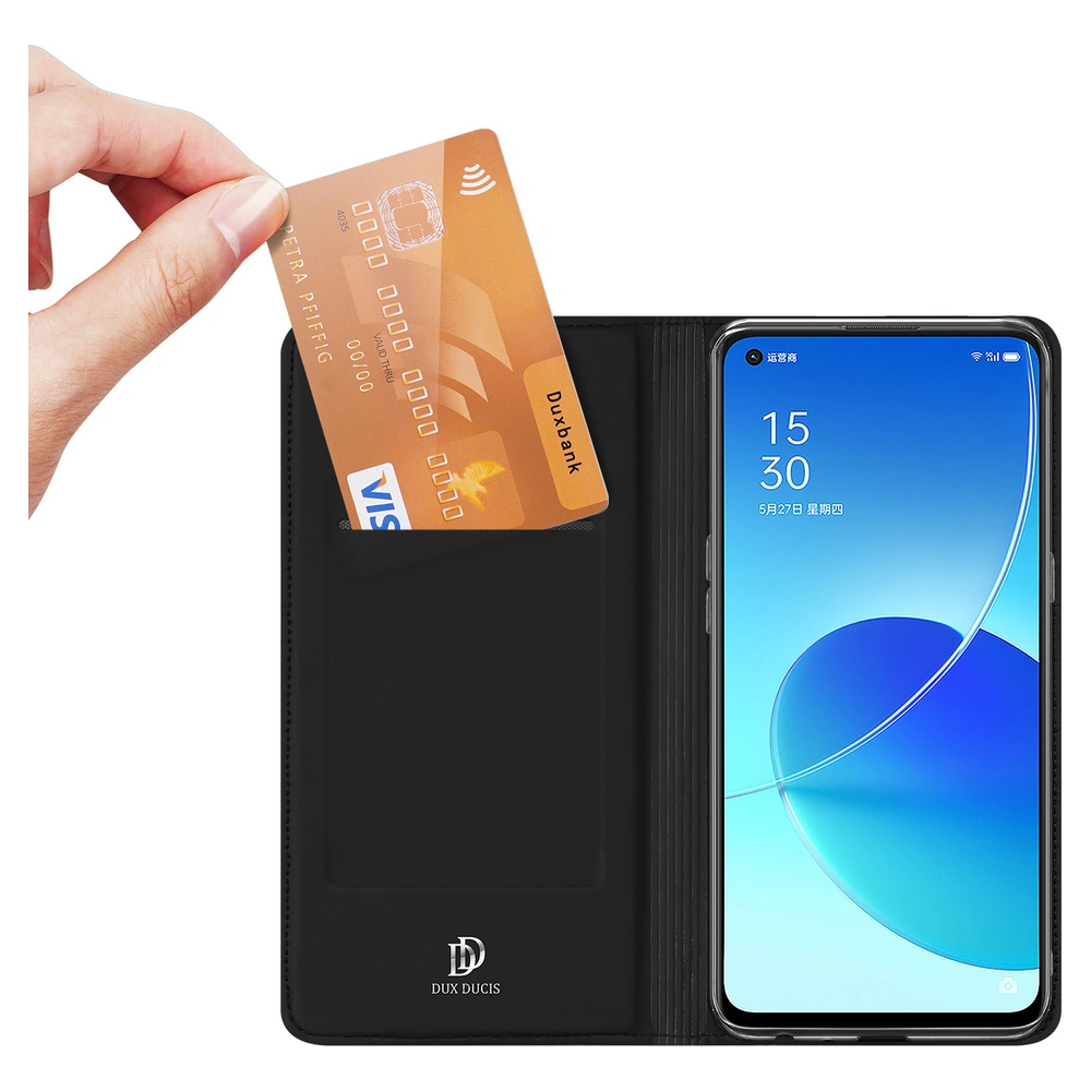 Hurtownia GSM - Etui Dux Ducis Skin Pro Oppo Reno6 4G černé - DDS750 - {ean13} - Hurt