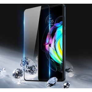 Hurtownia GSM - Dux Ducis 9D Edzett Üveg Motorola Moto Edge 20 fekete (tokbarát) - DDS752 - {ean13} - Hurt