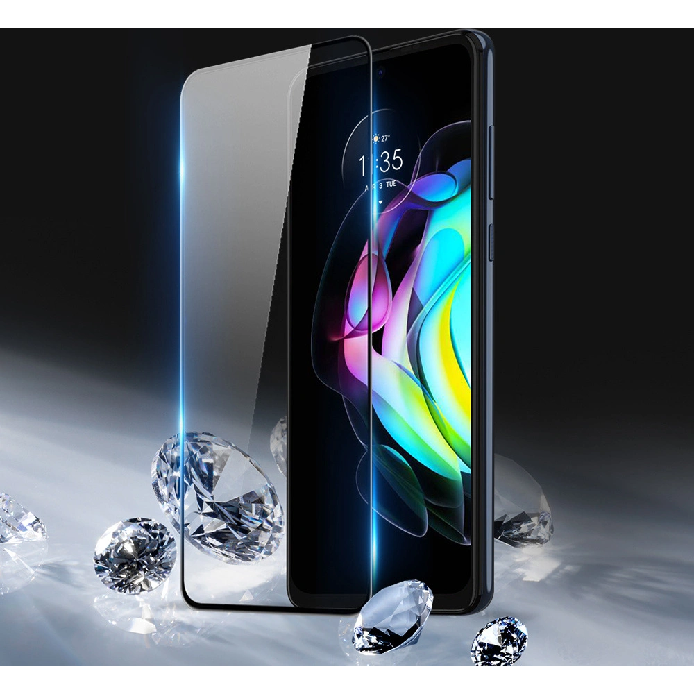 Hurtownia GSM - Sticlă securizată Dux Ducis 9D Tempered Glass Motorola Moto Edge 20 negru (compatibil cu carcasa) - DDS752 - {ean13} - Hurt