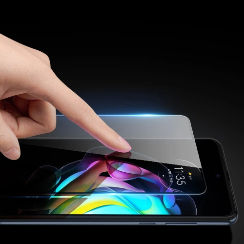 Szkło hartowane Dux Ducis 9D Tempered Glass Motorola Moto Edge 20 czarny (case friendly)
