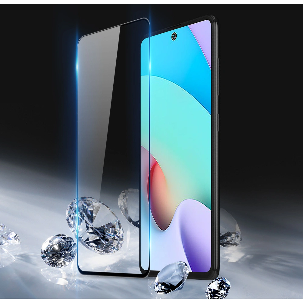 Hurtownia GSM - Edzett üveg Dux Ducis 9D Tempered Glass Xiaomi Redmi 10 fekete (tokbarát) - DDS753 - {ean13} - Hurt