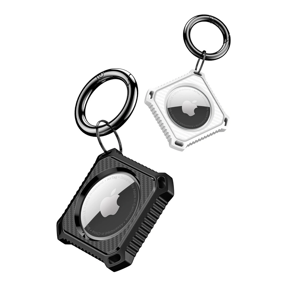 Hurtownia GSM - Breloc Dux Ducis Apple AirTag alb/negru [2 pack] - DDS754 - {ean13} - Hurt