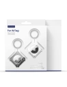 Hurtownia GSM - Breloc Dux Ducis Apple AirTag alb/negru [2 pack] - DDS754 - {ean13} - Hurt