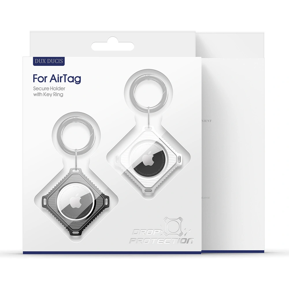 Hurtownia GSM - Breloc Dux Ducis Apple AirTag alb/negru [2 pack] - DDS754 - {ean13} - Hurt
