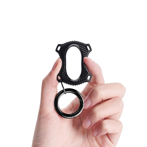 Brelok Dux Ducis Apple AirTag biały/czarny [2 pack]