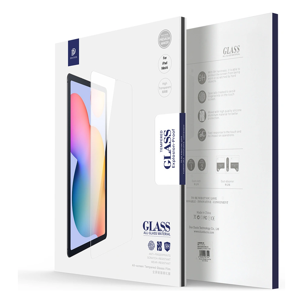 Hurtownia GSM - Dux Ducis gehärtetes Glas für Apple iPad mini 2021 (6. Generation) / iPad mini 8.3" 2024 7gen / iPad mini 8.3" 2024 7gen transparent (case friendly) - DDS756 - {ean13} - Hurt