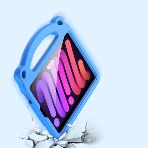 Etui Dux Ducis Panda Apple iPad mini 2021 (6. generacji) / iPad mini 8.3" 2024 (7. generacji) niebieski