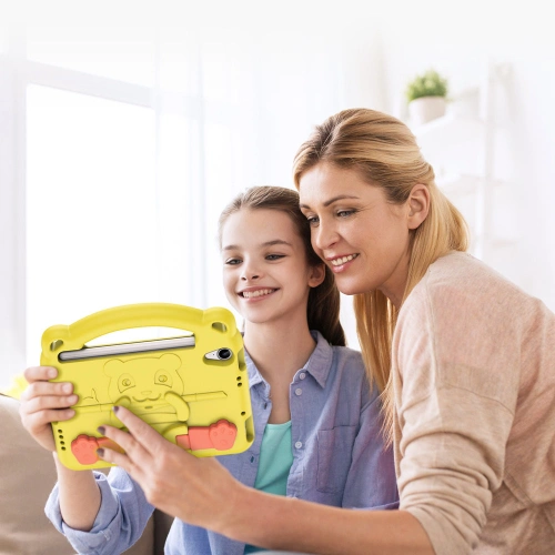 Etui Dux Ducis Panda Apple iPad mini 2021 (6. generacji) / iPad mini 8.3" 2024 (7. generacji) żółty