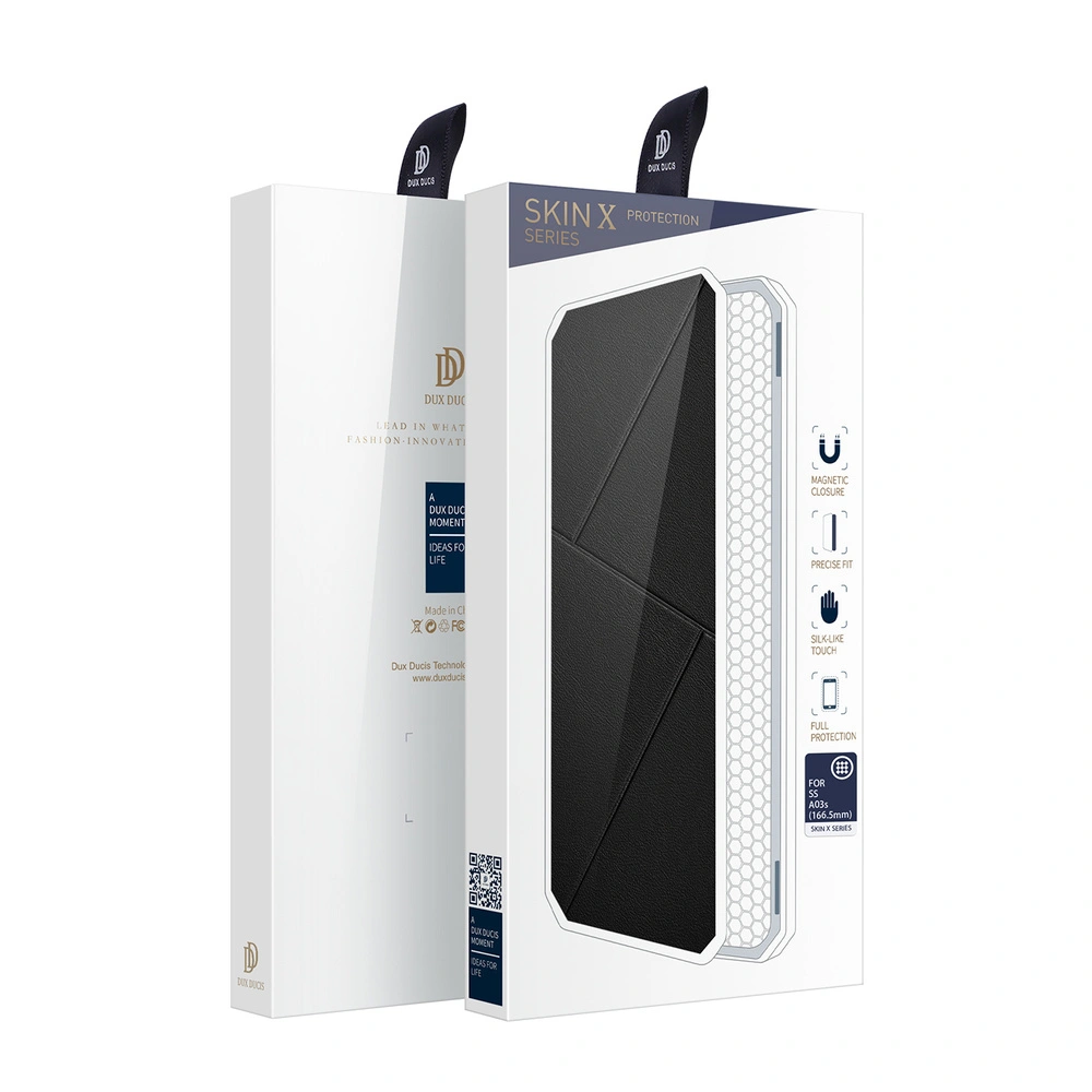 Hurtownia GSM - Etui Dux Ducis Skin X Samsung Galaxy A03s černé - DDS759 - {ean13} - Hurt