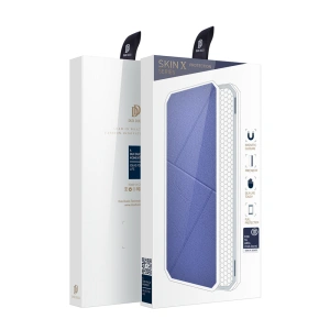 Hurtownia GSM - Etui Dux Ducis Skin X Samsung Galaxy A03s niebieski - DDS760 - {ean13} - Hurt