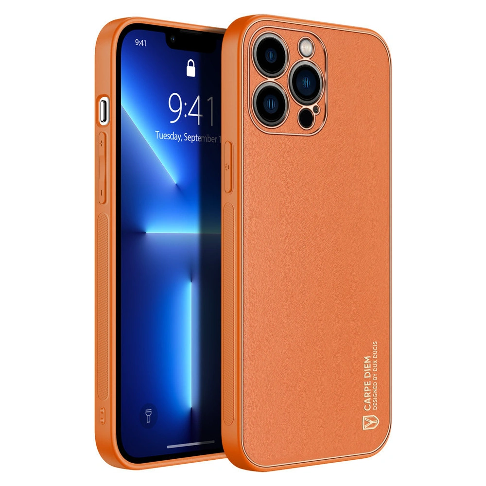 Etui Dux Ducis Yolo Apple iPhone 13 Pro pomarańczowy