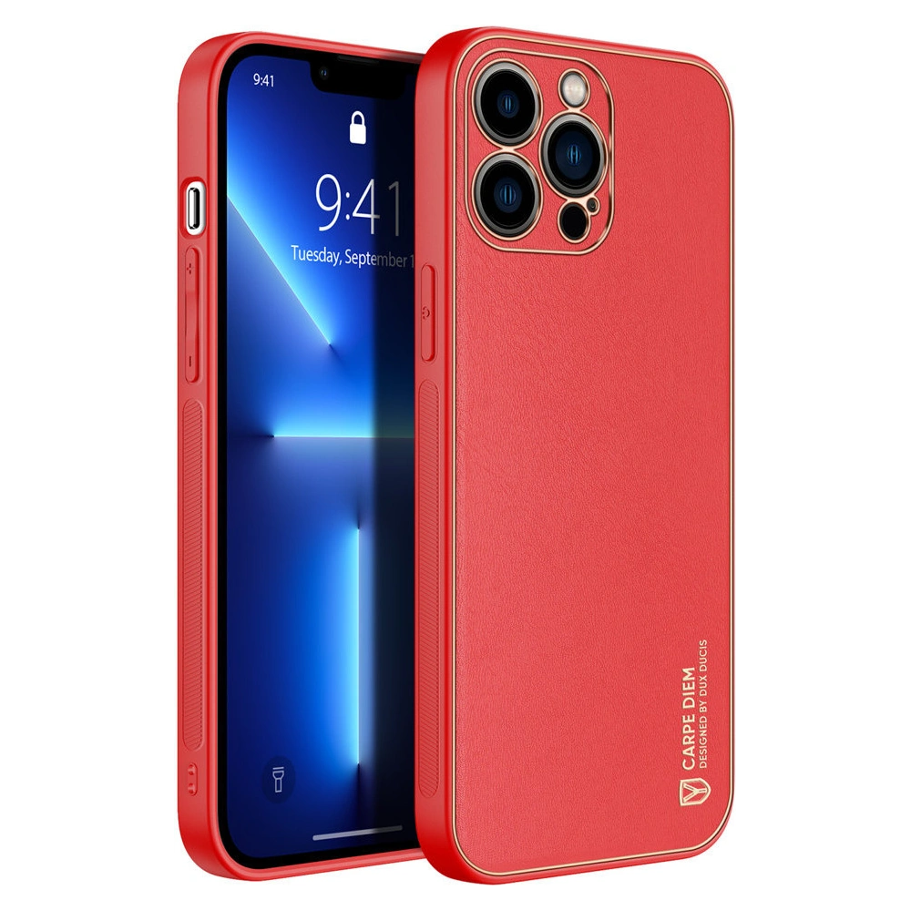 Etui Dux Ducis Yolo Apple iPhone 13 Pro czerwony
