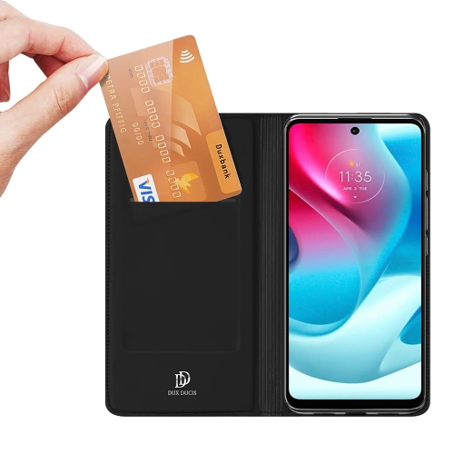 Etui Dux Ducis Skin Pro Motorola Moto G60S czarny