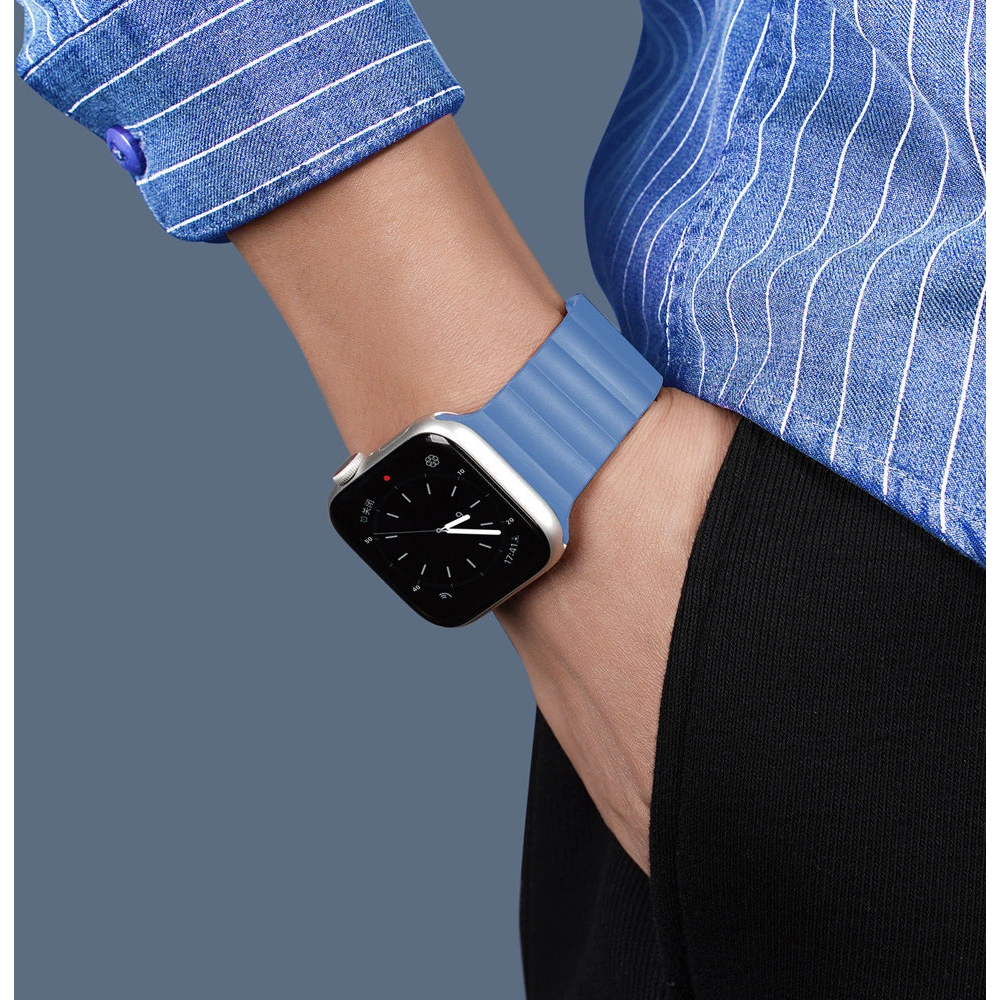 Hurtownia GSM - Dux Ducis Magnetic heveder Apple Watch 4/5/6/7/8/9/SE/10 40/41/42mm kék (Chain Version) - DDS790 - {ean13} - Hurt