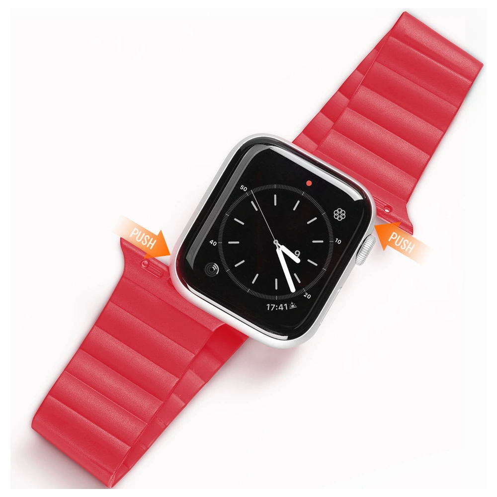 Hurtownia GSM - Dux Ducis Magnetic Strap Apple Watch 4/5/6/7/8/9/SE/10 40/41/42mm rot (Chain Version) - DDS791 - {ean13} - Hurt