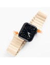 Pasek Dux Ducis Magnetic Strap Apple Watch 4/5/6/7/8/9/SE/10 40/41/42mm beżowy (Chain Version)
