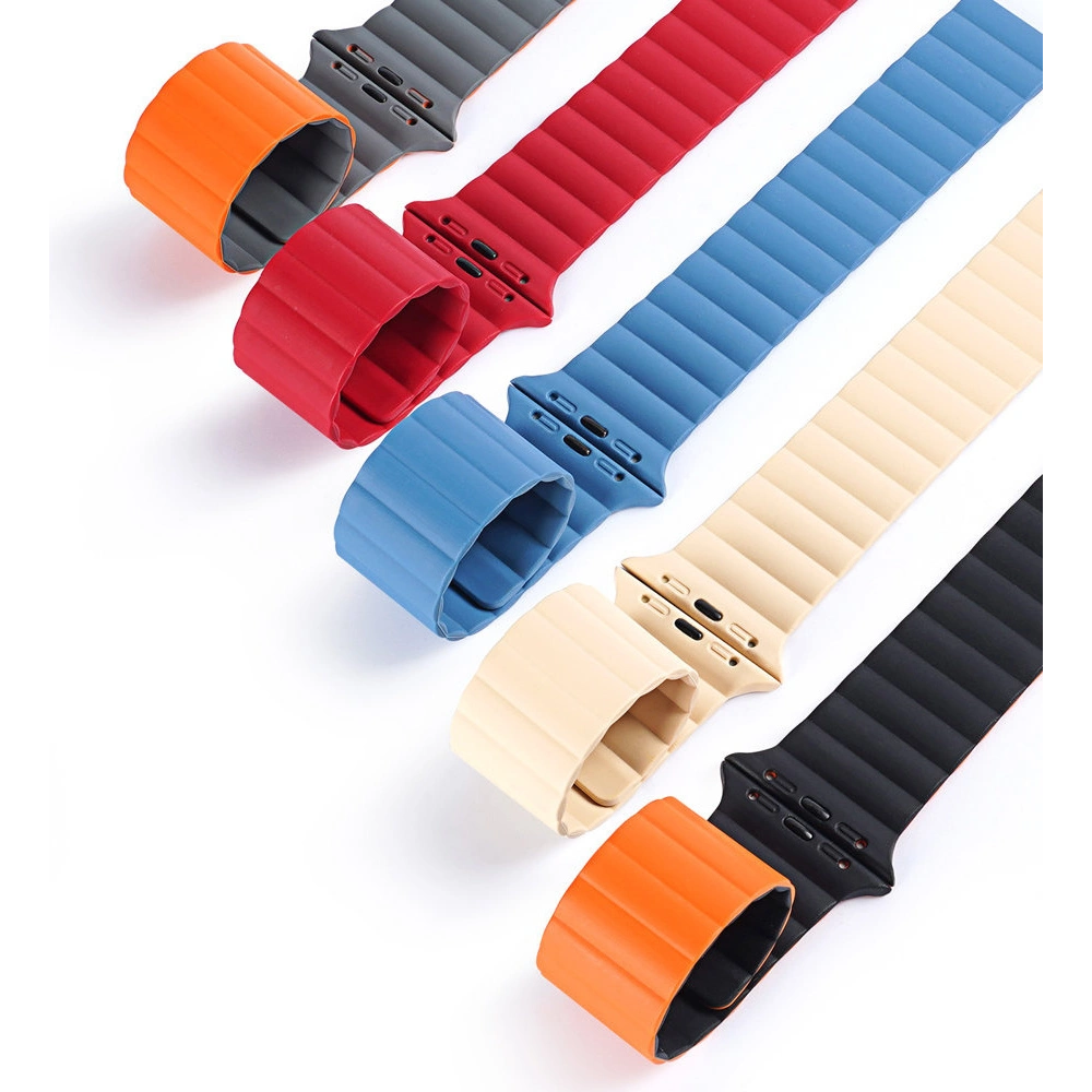 Hurtownia GSM - Pasek Dux Ducis Magnetic Strap Apple Watch 4/5/6/7/8/9/SE/10 40/41/42mm béžový (Chain Version) - DDS792 - {ean13} - Hurt