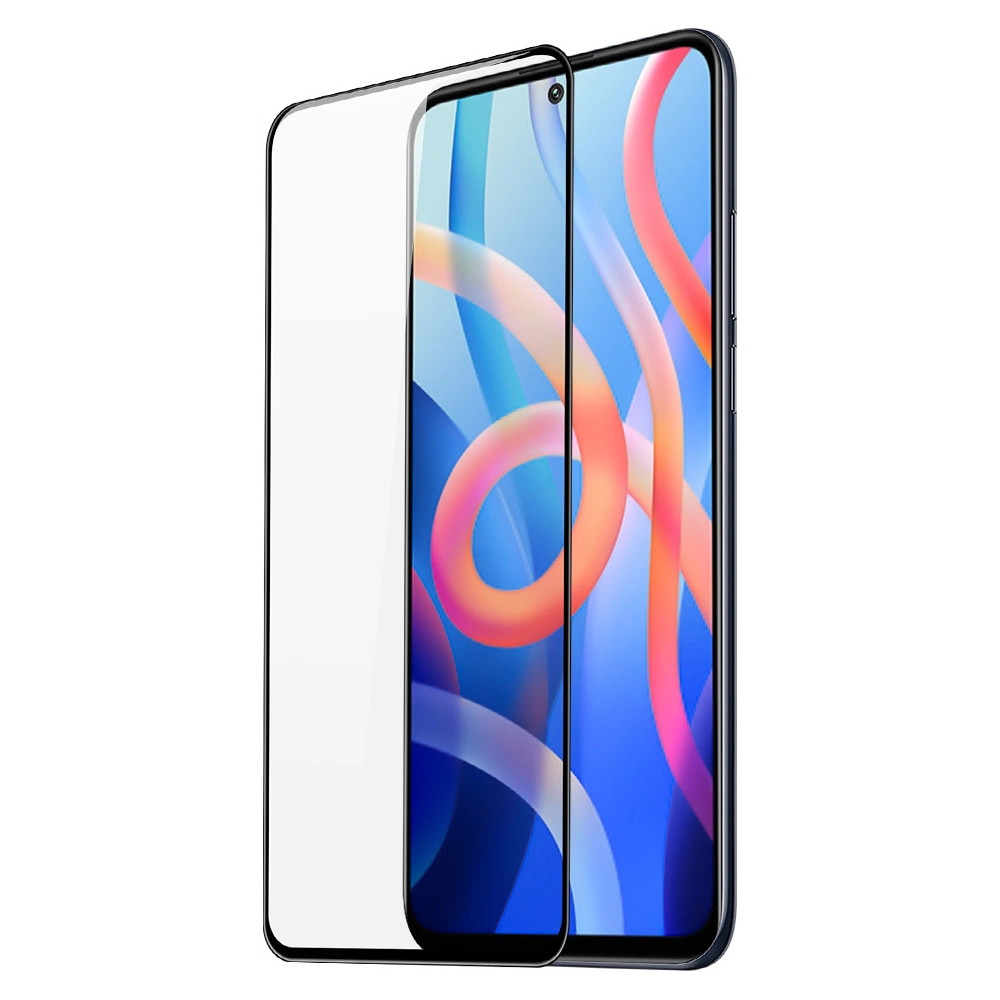 Hurtownia GSM - Zpevněné sklo Dux Ducis 9D Tempered Glass Poco M4 Pro 5G černé (přátelské k obalu) - DDS800 - {ean13} - Hurt