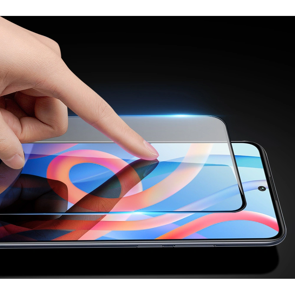 Hurtownia GSM - Zpevněné sklo Dux Ducis 9D Tempered Glass Poco M4 Pro 5G černé (přátelské k obalu) - DDS800 - {ean13} - Hurt