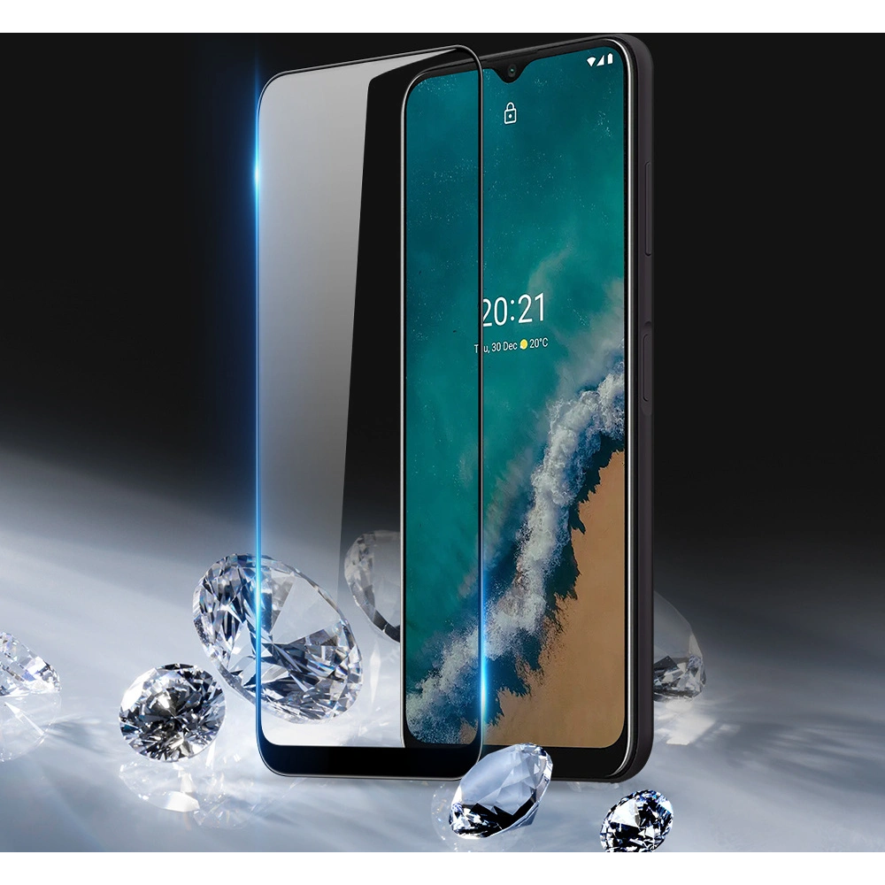 Sticlă securizată Dux Ducis 10D Sticlă Temperată Nokia G50 neagră (compatibilă cu carcasele)