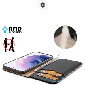 Hurtownia GSM - Dux Ducis Hivo tok Samsung Galaxy S22 fekete - DDS805 - {ean13} - Hurt