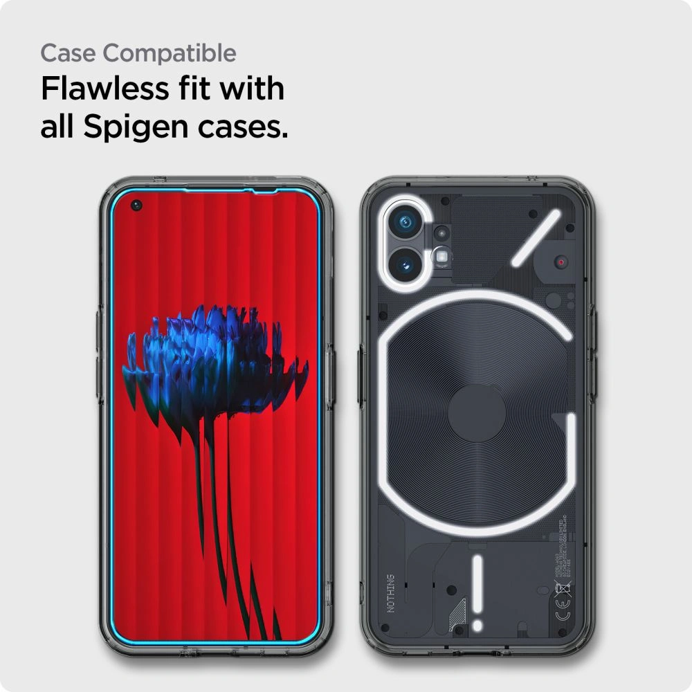 Hurtownia GSM - Gehärtetes Glas Spigen GLAS.tR Slim AlignMaster Nothing Phone 1 Klar [2 PACK] - SPN2542 - {ean13} - Hurt