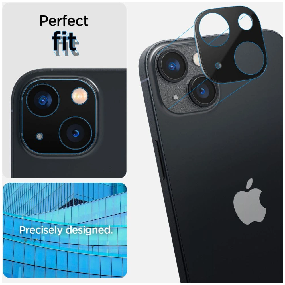 Wholesale Spigen Optik.tr Camera Protector Apple iPhone 14/14 Plus Black [2 PACK] - SPN2543 - {ean13} - Hurt