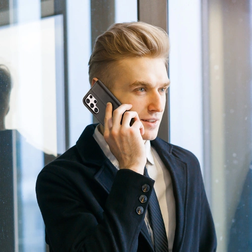 Etui Dux Ducis Hivo Samsung Galaxy S22 Ultra czarny