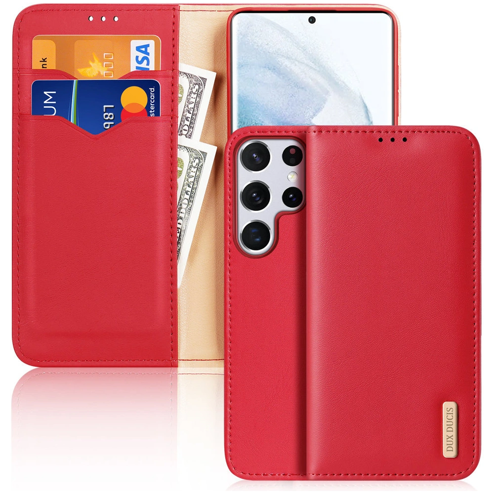 Hurtownia GSM - Etui Dux Ducis Hivo Samsung Galaxy S22 Ultra červená - DDS813 - {ean13} - Hurt