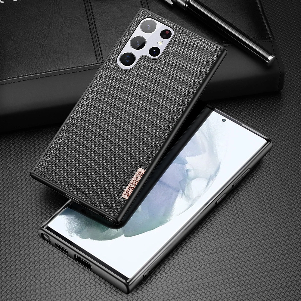 Hurtownia GSM - Etui Dux Ducis Fino Samsung Galaxy S22 Ultra černé - DDS820 - {ean13} - Hurt