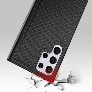 Hurtownia GSM - Etui Dux Ducis Fino Samsung Galaxy S22 Ultra černé - DDS820 - {ean13} - Hurt