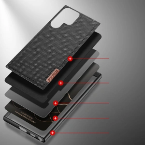 Hurtownia GSM - Etui Dux Ducis Fino Samsung Galaxy S22 Ultra černé - DDS820 - {ean13} - Hurt