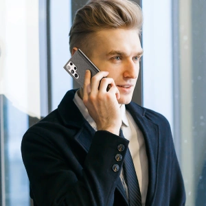 Hurtownia GSM - Etui Dux Ducis Fino Samsung Galaxy S22 Ultra černé - DDS820 - {ean13} - Hurt