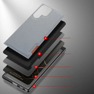 Hurtownia GSM - Etui Dux Ducis Fino Samsung Galaxy S22 Ultra modrý - DDS821 - {ean13} - Hurt