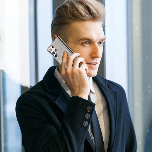 Etui Dux Ducis Fino Samsung Galaxy S22 Ultra niebieski