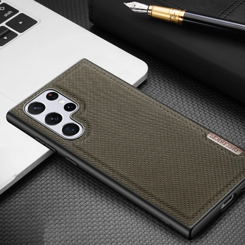 Etui Dux Ducis Fino Samsung Galaxy S22 Ultra niebieski