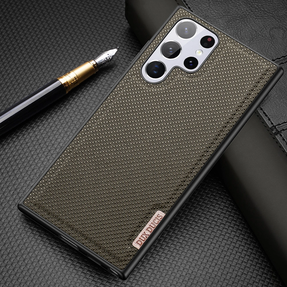 Hurtownia GSM - Etui Dux Ducis Fino Samsung Galaxy S22 Ultra zelený - DDS822 - {ean13} - Hurt
