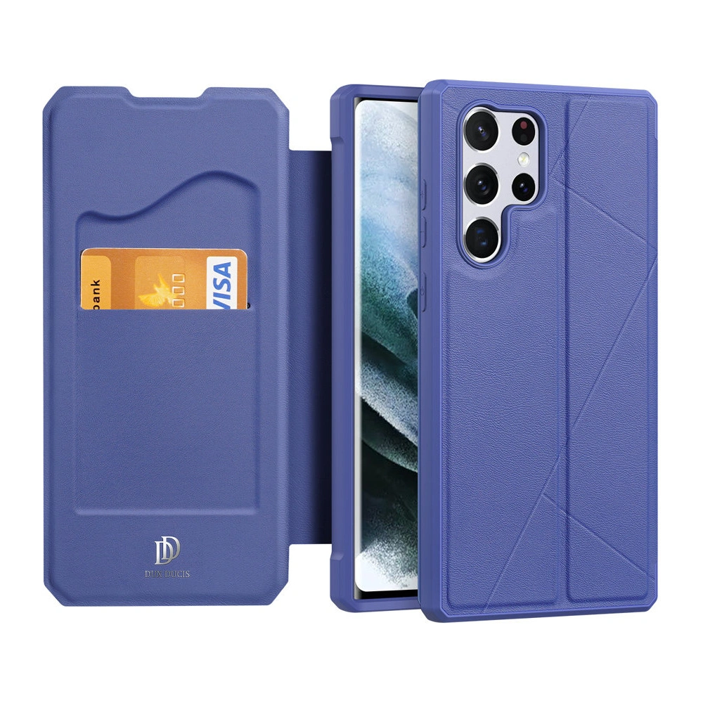 Hurtownia GSM - Etui Dux Ducis Skin X Samsung Galaxy S22 Ultra niebieski - DDS832 - {ean13} - Hurt