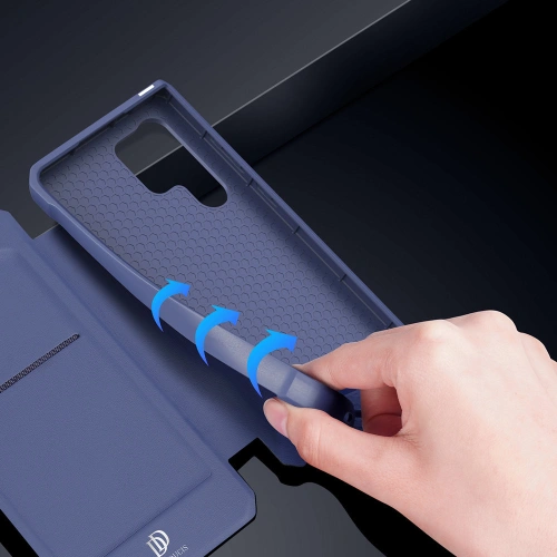 Etui Dux Ducis Skin X Samsung Galaxy S22 Ultra niebieski