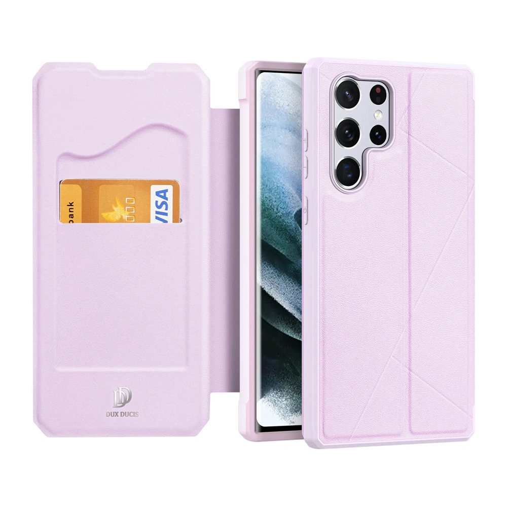 Hurtownia GSM - Etui Dux Ducis Skin X Samsung Galaxy S22 Ultra růžový - DDS833 - {ean13} - Hurt