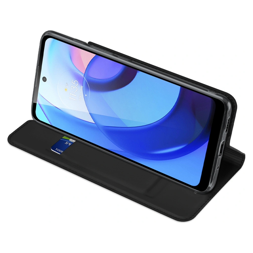Hurtownia GSM - Dux Ducis Skin Pro Motorola Moto E40/E30/E20 fekete tok - DDS836 - {ean13} - Hurt