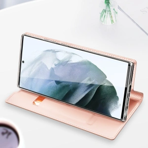 Hurtownia GSM - Etui Dux Ducis Skin Pro Samsung Galaxy S22 Ultra růžový - DDS847 - {ean13} - Hurt