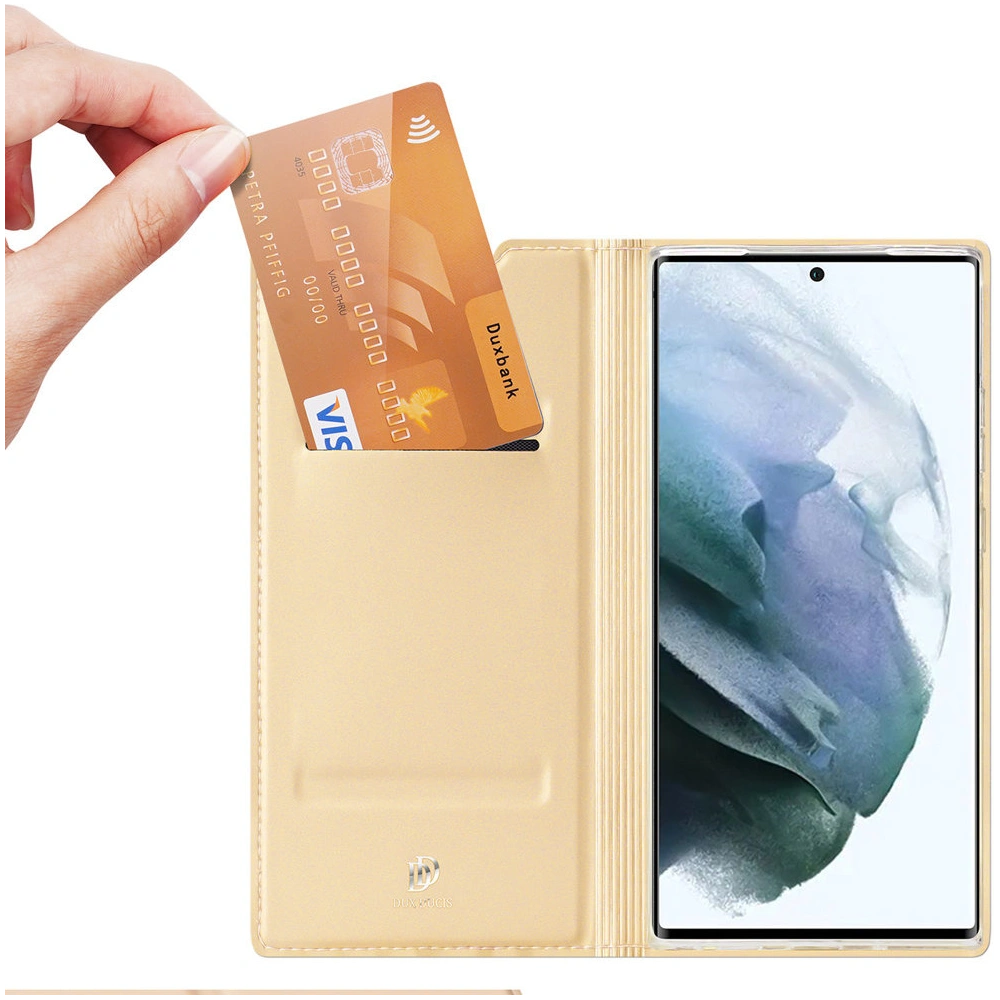 Hurtownia GSM - Etui Dux Ducis Skin Pro Samsung Galaxy S22 Ultra zlatý - DDS848 - {ean13} - Hurt