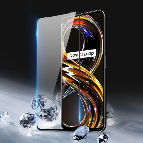 Szkło hartowane Dux Ducis 9D Tempered Glass Realme 8i czarny (case friendly)