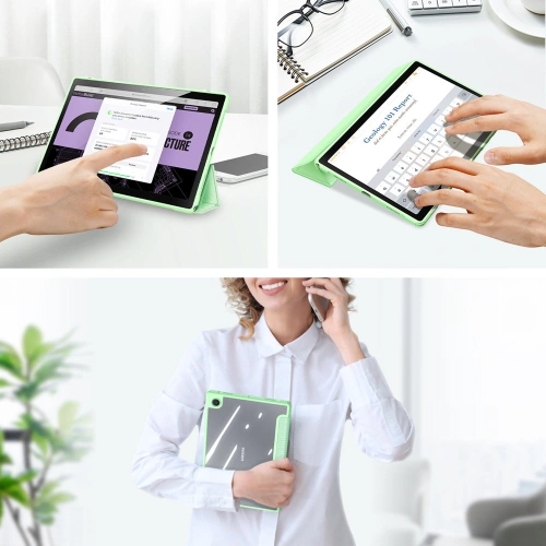 Etui Dux Ducis Toby Samsung Galaxy Tab A8 10.5 stylus holder zielony